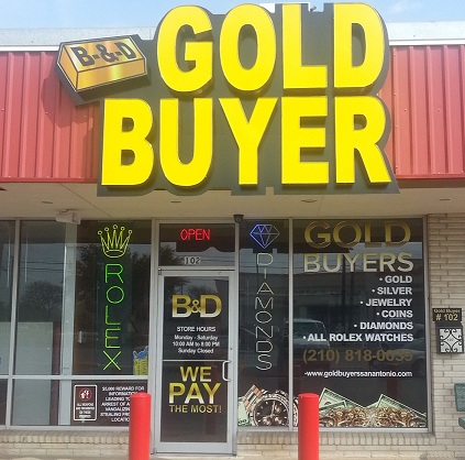 Gold Dealer «Gold Buyer San Antonio B&D Gold to Cash», reviews and photos, 7504 W Military Dr, San Antonio, TX 78227, USA