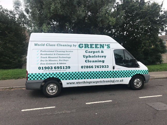 Reviews of Green's Carpet Cleaning in Worthing - Laundry service