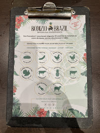 Restaurant brésilien Rodizio Brazil - Noisy le sec à Noisy-le-Sec - menu / carte