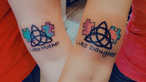 Explore skate tattoo ideas, creative tattoo ideas in Naperville, available at Sapphire Studios