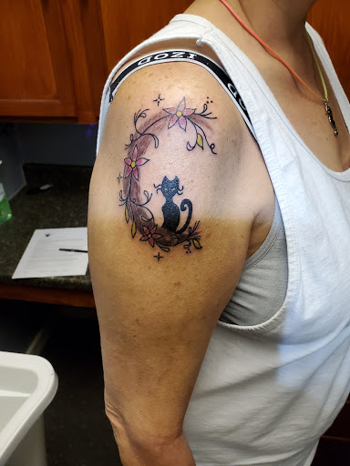Explore scar cover up tattoo ideas, creative tattoo ideas in Owensboro, available at Shaka Tattoo owensboro ky