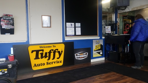Auto Repair Shop «Tuffy Tire & Auto Service Center», reviews and photos, 19535 15 Mile Rd, Charter Twp of Clinton, MI 48035, USA