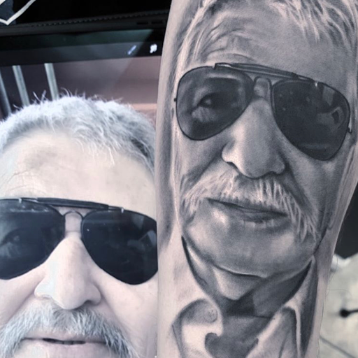 Explore dog bone tattoo ideas, creative tattoo ideas in San Antonio, available at Firme Copias Tattoo Studio