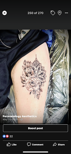 Explore bite me tattoo ideas, creative tattoo ideas in Lake City, available at Crooked Spines Tattoo Studio