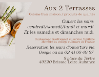 Photos du propriétaire du Restaurant français Aux 2 terrasses à Brissac-Loire-Aubance - n°3