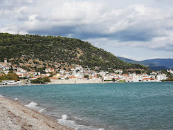 Nafpaktos psani beach'in fotoğrafı ve yerleşim