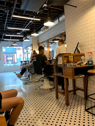 The local barber and shop