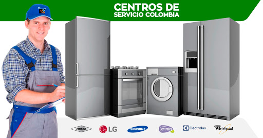 Centros de Servicio | Reparación Mantenimiento de Neveras, Calentadores, Lavadoras y Televisores Samsung, Sony, LG, Whirlpool, Haceb, Mabe, GE, Kitchenaid a domicilio en Medellín