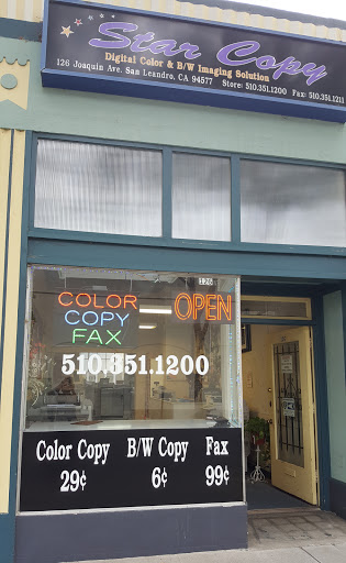 Copy Shop «Star Copy», reviews and photos, 126 Joaquin Ave, San Leandro, CA 94577, USA