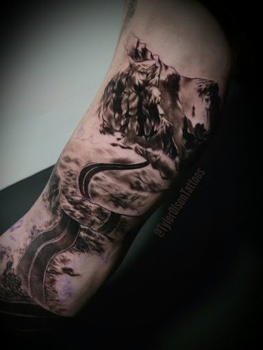 Explore anxiety mental health tattoo ideas, creative tattoo ideas in Jamison, available at Green Door Tattoo