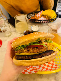 Hamburger du Restaurant végétalien 2VB Perpignan - n°7