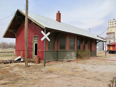 Carmen, Oklahoma, Santa Fe Depot