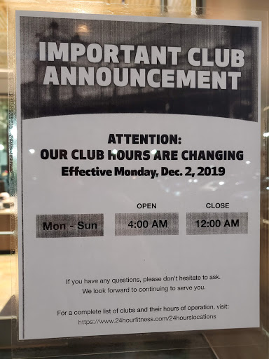 Gym «24 Hour Fitness», reviews and photos, 12300 Price Club Plaza, Fairfax, VA 22030, USA