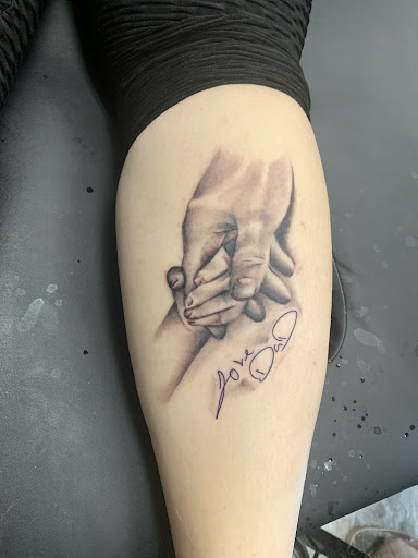 Explore collar tattoo ideas, creative tattoo ideas in Conroe, available at Monsters Ink, LLC