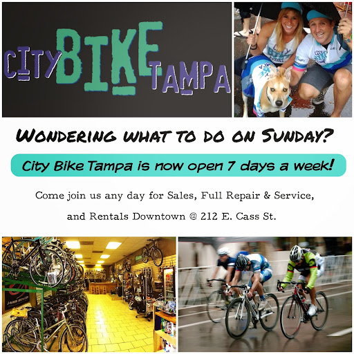 Bicycle Store «City Bike Tampa», reviews and photos, 208 E Cass St, Tampa, FL 33602, USA