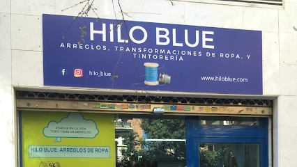 arreglos de ropa tintorería hilo blue