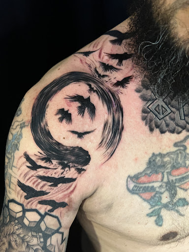 Explore gohan tattoo ideas, creative tattoo ideas in Chicago, available at Twisted Tattoo Studio