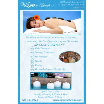 Day Spa «The Spa at Lakeside 2.0 | Waxing, Facials, Massage, & Body Treatments», reviews and photos, 2620 Regatta Dr #113, Las Vegas, NV 89128, USA