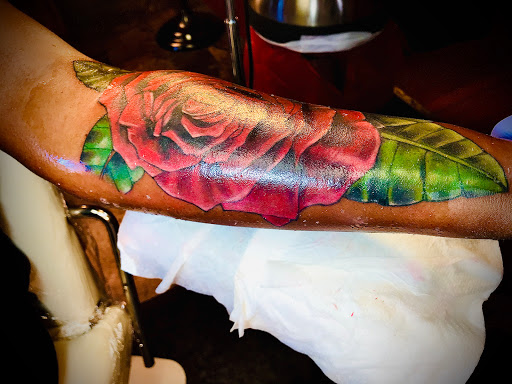 Explore evil eye tattoo ideas, creative tattoo ideas in Lake Charles, available at Brand-X Tattoo & Piercing