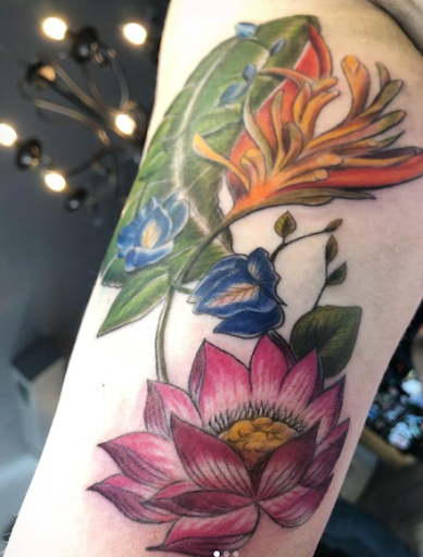 Explore design ideas tattoo, creative tattoo ideas in Arlington, available at Lady Octopus Tattoos