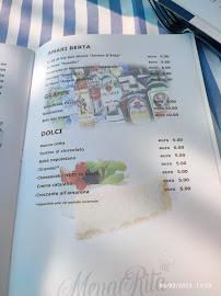 MENARITA à Ercolano menu