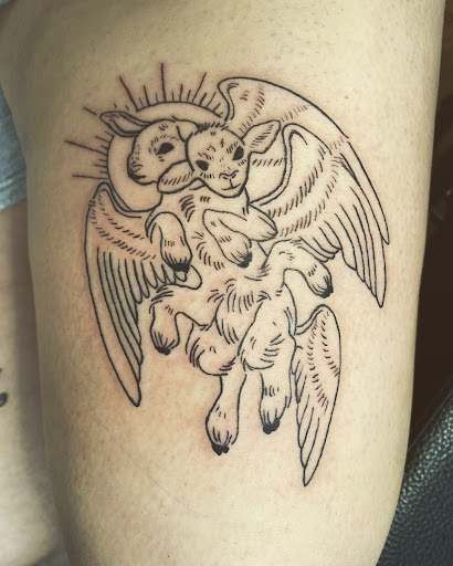 Explore veterinary tattoo ideas, creative tattoo ideas in Cocoa, available at Rorschach Tattoo Shop and Piercing Studio