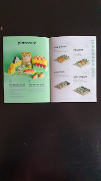 Menu / carte de You Sushi à Pau