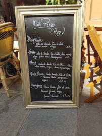 Restaurant Le Florès à Paris (le menu)