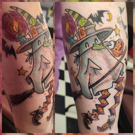 Explore cute woman tattoo ideas, creative tattoo ideas in Augusta, available at Mr. Tattoo