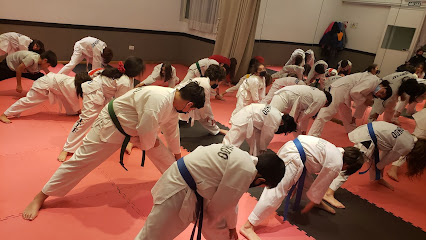 Zona de competición de taekwondo