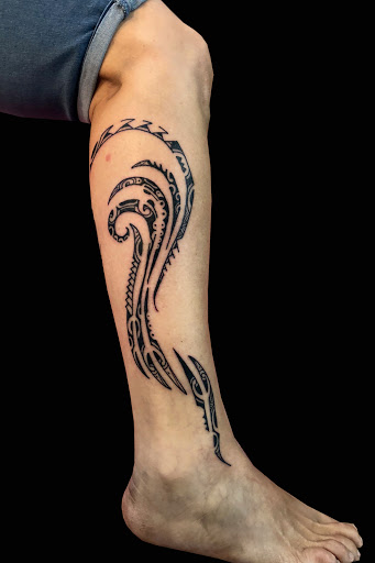 Explore puerto rico map tattoo ideas, creative tattoo ideas in Lahaina, available at Sweet Trade Tattoo