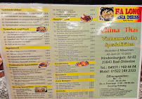 Carte du Ha Long Asia Imbiss à Bad Oldesloe