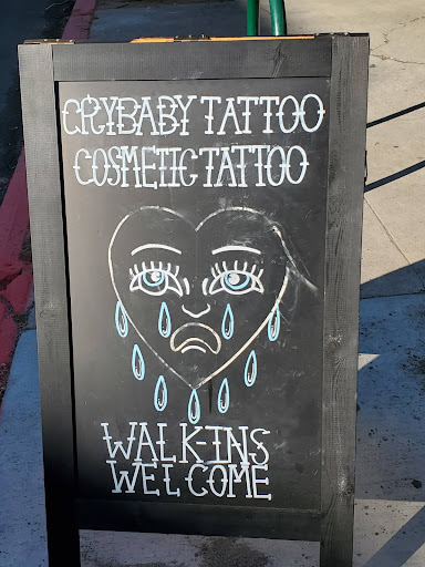 Explore mens knee tattoo ideas, creative tattoo ideas in San Diego, available at Crybaby Tattoo