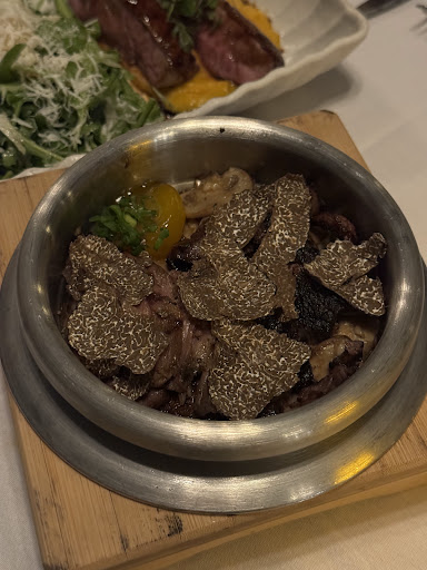 truffle donabe with steak