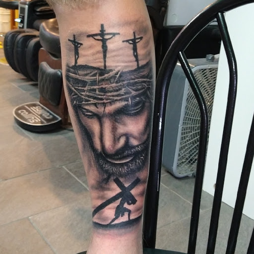 Explore tattoo half sleeve sketches ideas, creative tattoo ideas in Burlington, available at Mr Tattoos & Piercing