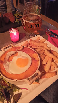 Œuf au plat du Restaurant français Les Compagnons de la Grappe à Lille - n°12