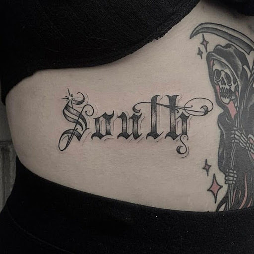 Explore love tattoo ideas, creative tattoo ideas in Houston, available at Rose & Dagger Tattoo