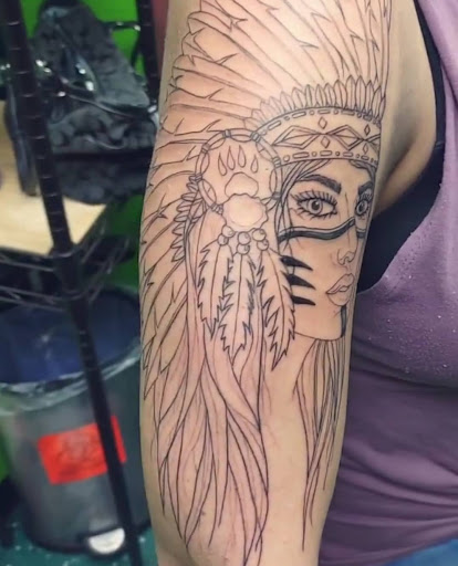 Explore knee surgery tattoo ideas, creative tattoo ideas in Vancouver, available at Studio X Tattoos & Piercings