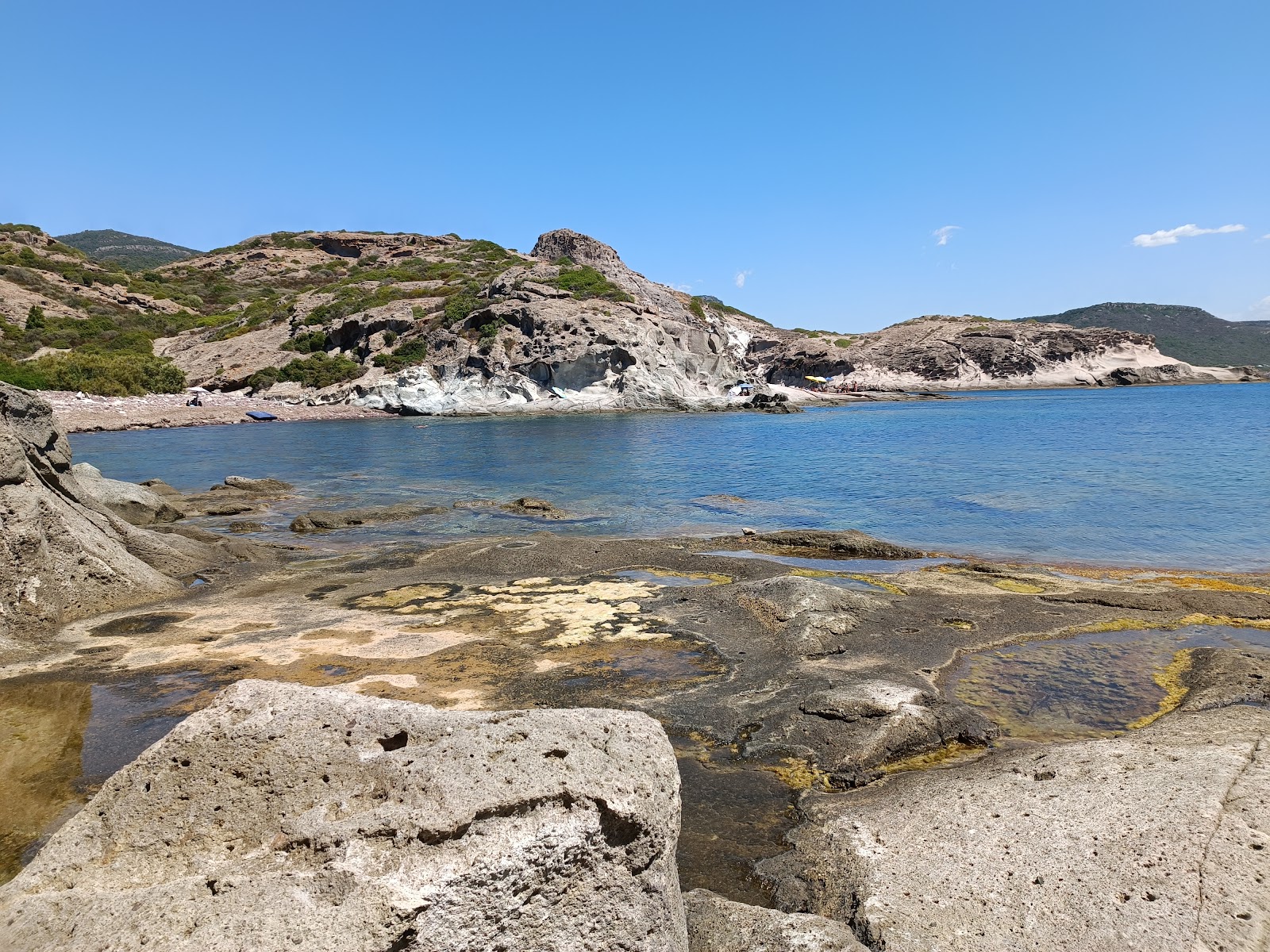 Foto van Cala Sa Codulera met kleine baai