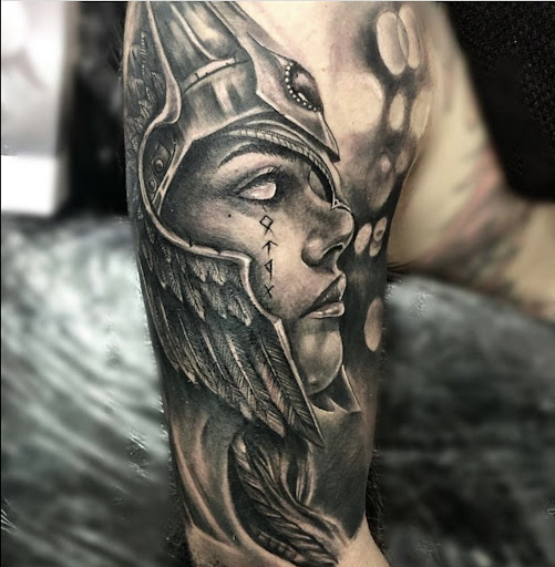 Explore tattoo ideas on tricep, creative tattoo ideas in Nashville, available at Titan Tattoo