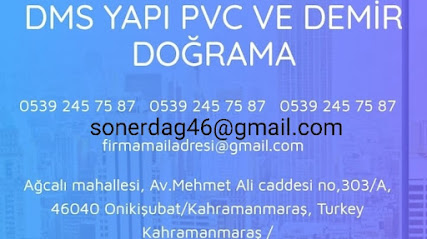 DMS YAPI PVC ve DEMİR DOĞRAMA