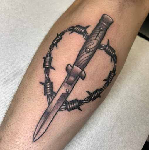 Explore charm tattoo ideas, creative tattoo ideas in Dubuque, available at The Crows Nest