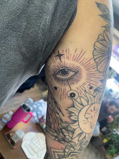 Explore religious tattoo ideas for guys, creative tattoo ideas in Donora, available at Alchemy Arts Tattoo & Permanent Makeup Studio