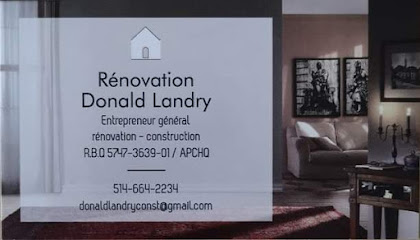 Rénovation-Construction Donald Landry