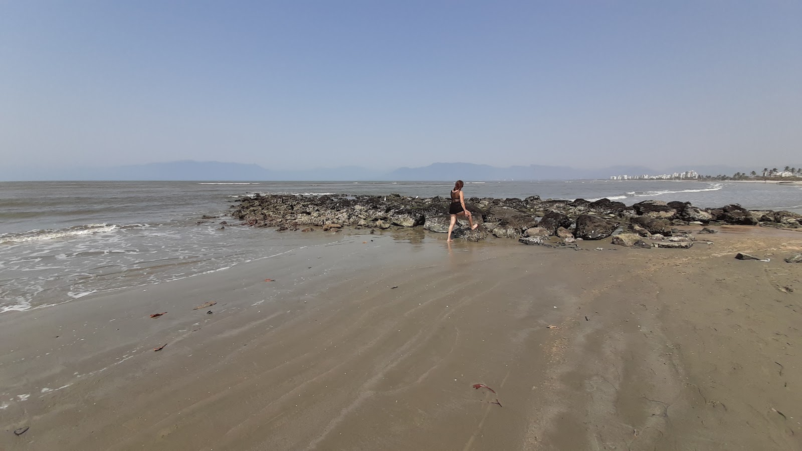 Foto van Strand van Caraguatatuba voorzieningenruimte