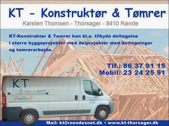 Anmeldelser af Kt - Konstruktør og Tømrer v/Karsten Thomsen i Grenaa - Tømrer