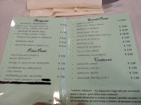 Restaurant Collina del Cavaliere à Caramanico Terme (le menu)