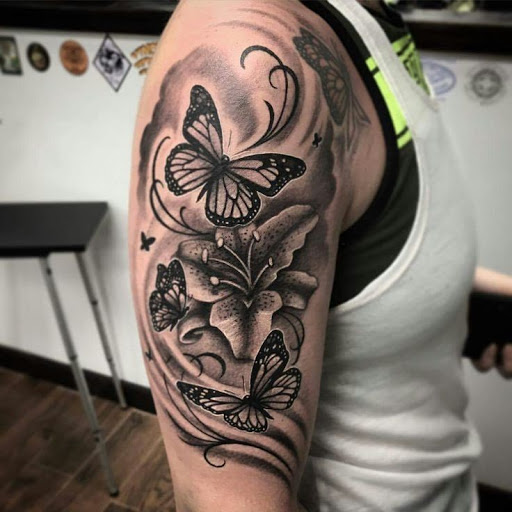 Find marilyn monroe tattoo ideas for your next unique tattoo in Elko at Tom Custom Tattoos and Body Piercing Studio