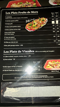 Restaurant l'ostreidae à Épinay-sur-Seine menu