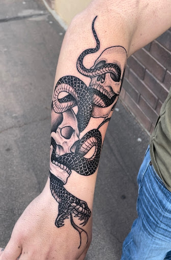 Explore first responder tattoo ideas, creative tattoo ideas in Peoria, available at Modern Ink Tattoo